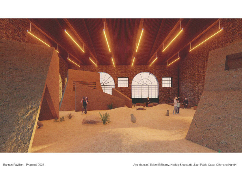Bahrain Pavilion - Visual
