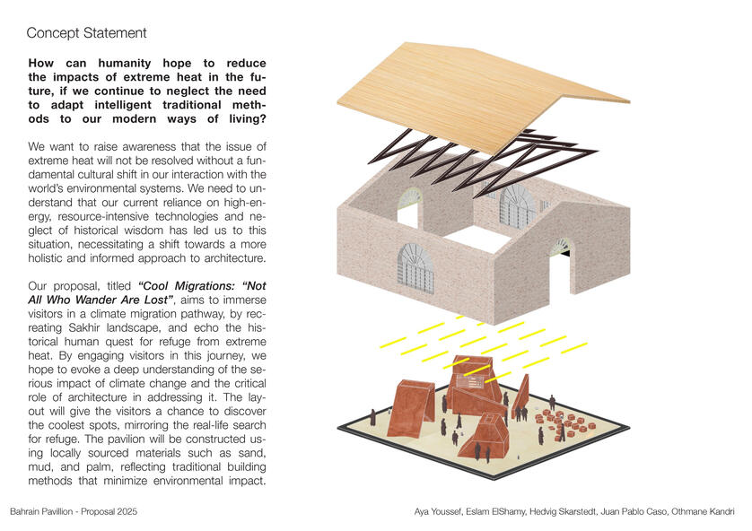 Bahrain Pavilion - Concept