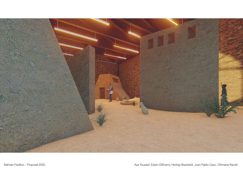 Bahrain Pavilion - Visual