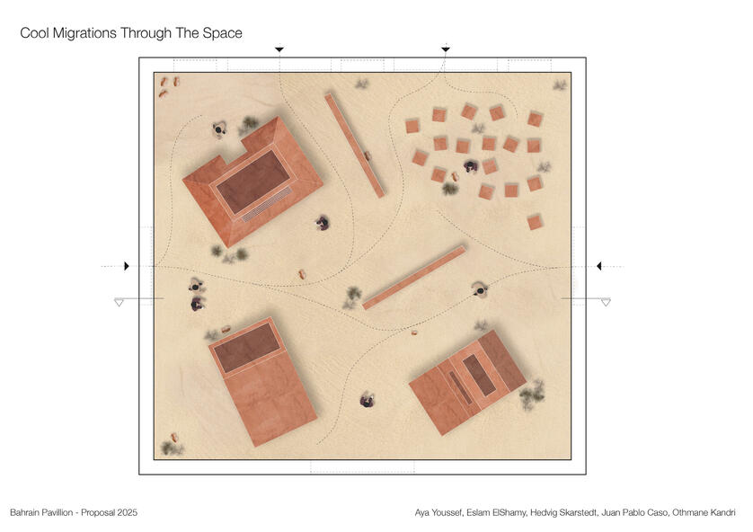 Bahrain Pavilion - Plan
